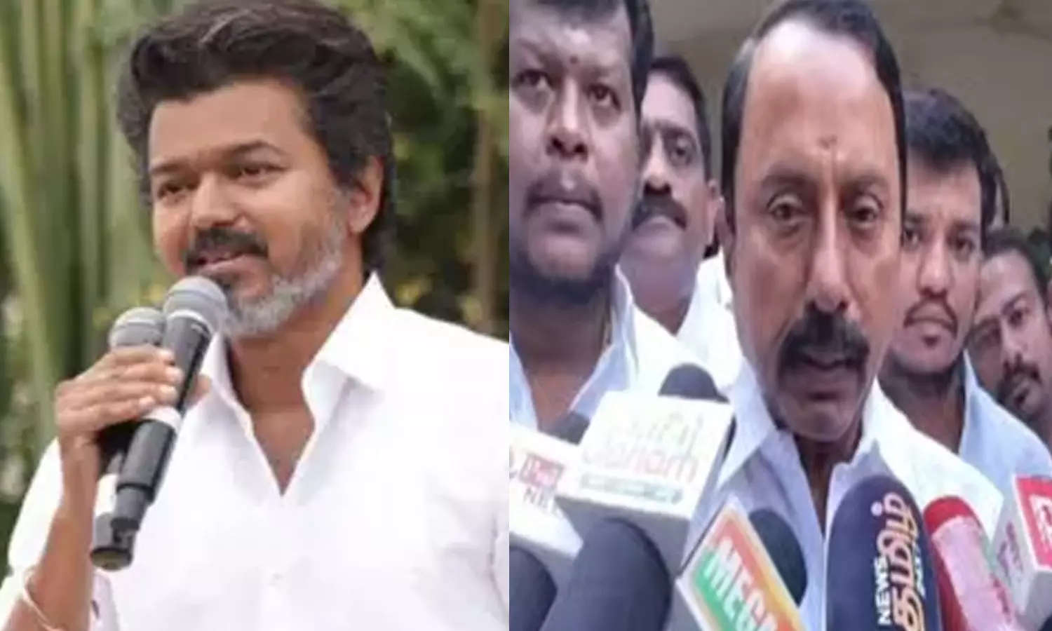 ஈரோட்டில் சுற்றுப்பயணம் மேற்கொள்ளும் விஜய் - ஆட்சியரிடம் மனு அளித்தார் செங்கோட்டையன் ஈரோட்டில் சுற்றுப்பயணம் மேற்கொள்ளும் விஜய் - ஆட்சியரிடம் மனு அளித்தார் செங்கோட்டையன்