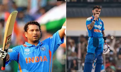 சச்சினின் வாழ்நாள் சாதனையை முறியடித்த விராட் கோலி