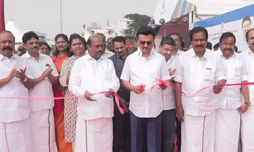 வீரமங்கை வேலுநாச்சியார் மேம்பாலத்தை திறந்து வைத்தார் முதலமைச்சர் மு.க.ஸ்டாலின்