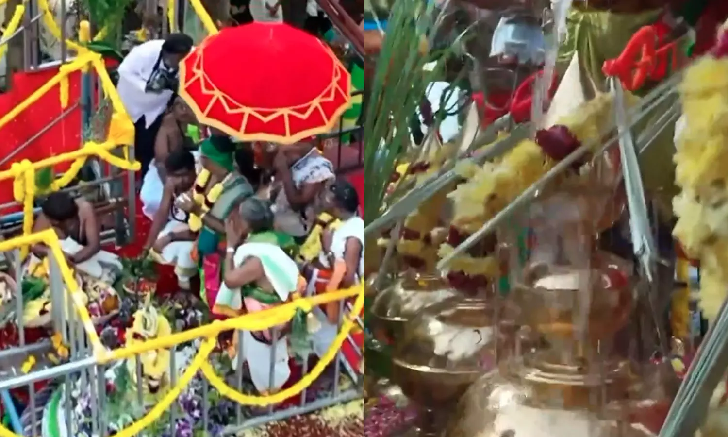 திருஆவினன்குடி கோவில் கும்பாபிஷேகம் - ஆயிரக்கணக்கான பக்தர்கள் பங்கேற்பு திருஆவினன்குடி கோவில் கும்பாபிஷேகம் - ஆயிரக்கணக்கான பக்தர்கள் பங்கேற்பு