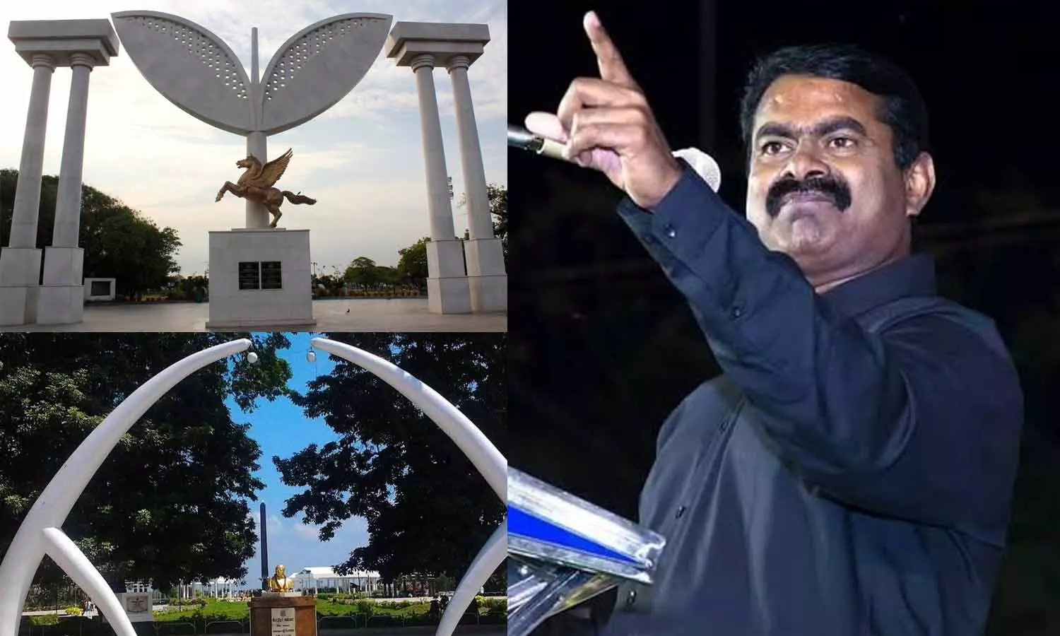 நாங்கள் ஆட்சிக்கு வந்தால் கடற்கரையில் உள்ள சமாதிகளை அகற்றுவோம்- சீமான்