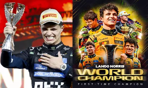 பார்முலா 1 உலக சாம்பியன் பட்டம் வென்றார் பிரிட்டன் வீரர் லாண்டோ நோரிஸ்!