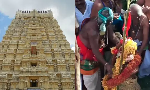 வெகு விமர்சையாக நடைபெற்ற காஞ்சிபுரம் ஏகாம்பரநாதர் கோவில் மகா கும்பாபிஷேகம்