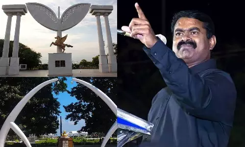 நாங்கள் ஆட்சிக்கு வந்தால் கடற்கரையில் உள்ள சமாதிகளை அகற்றுவோம்- சீமான்