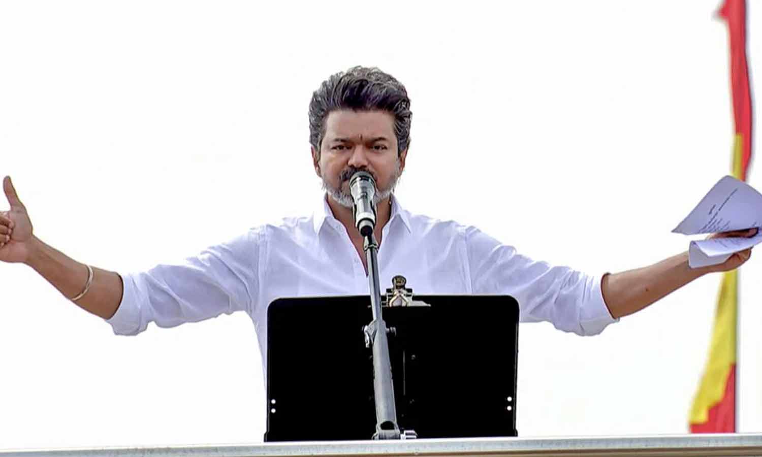 தவெகவின் பயணத்தை திமுக அரசால் முடக்க முடியாது- விஜய்