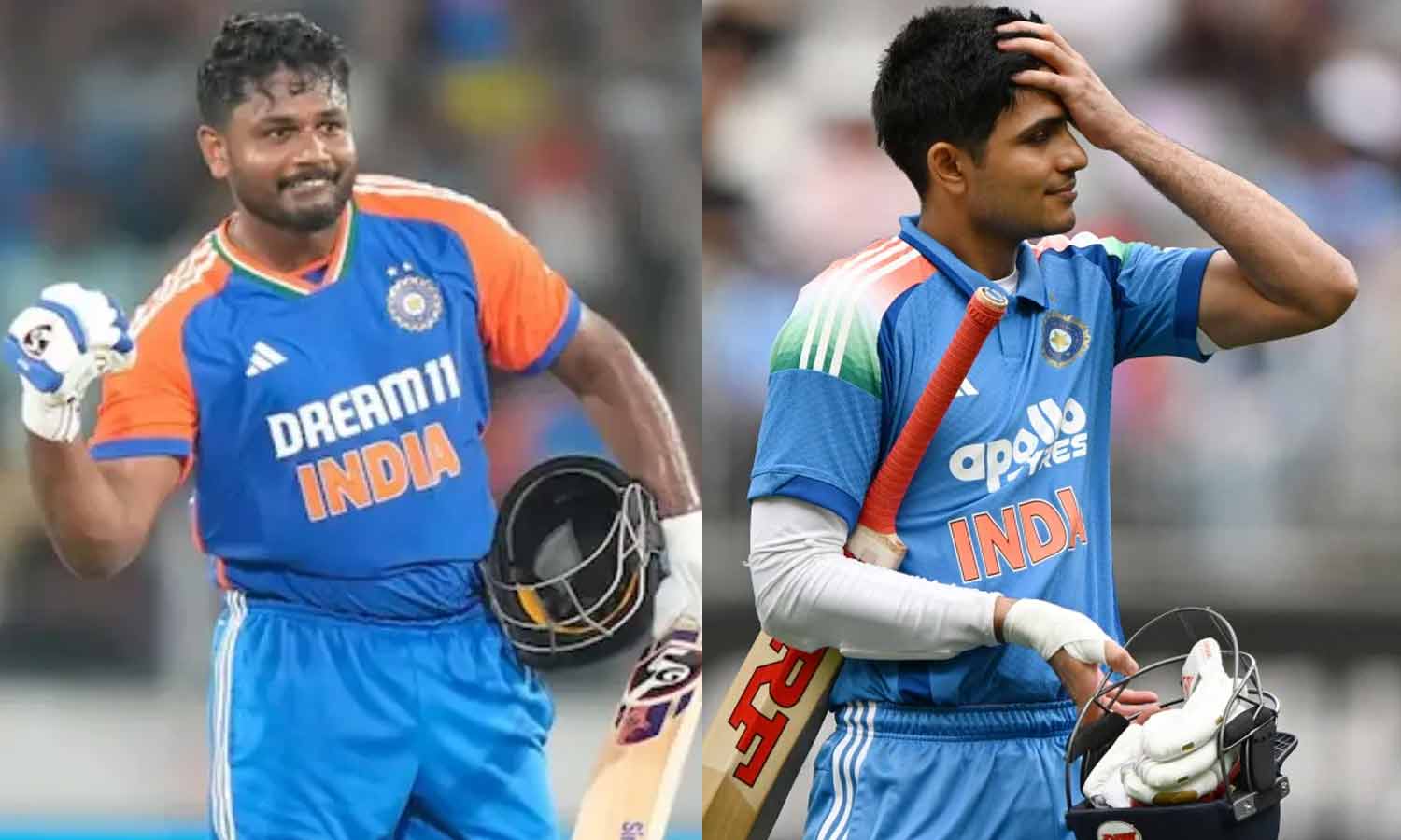 10 போட்டியில் 3 சதம் அடிச்ச சாம்சன் எங்க?... 13 போட்டியா ஒரு அரை சதம் கூட அடிக்காத கில் எங்க?