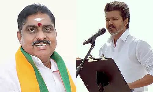 புதுச்சேரியில் விஜய் பேசியதில் 90 சதவீதம் உண்மை இல்லை - அமைச்சர் நமச்சிவாயம் புதுச்சேரியில் விஜய் பேசியதில் 90 சதவீதம் உண்மை இல்லை - அமைச்சர் நமச்சிவாயம்