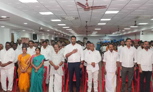 த.வெ.க. மாவட்ட செயலாளர்கள் கூட்டம் தொடங்கியது