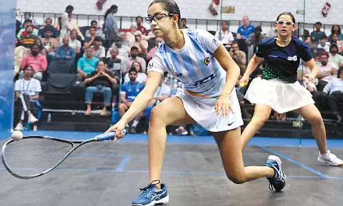 உலக கோப்பை ஸ்குவாஷ்: இந்திய அணி கால்இறுதிக்கு தகுதி