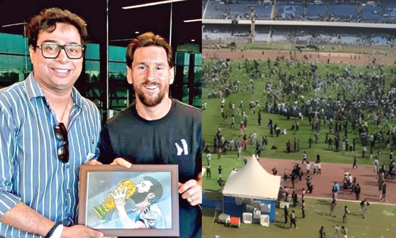 மெஸ்ஸி வருகை.. மைதான வன்முறை - விசாரணை ஆணையம் அமைப்பு - நிகழ்ச்சி ஏற்பட்டாளர் கைது