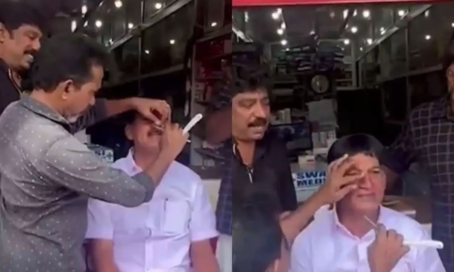 VIDEO: கேரள உள்ளாட்சி தேர்தல்.. சபதத்தில் தோற்றதால் சொன்னபடி மீசையை எடுத்த இடதுசாரி தொண்டர் VIDEO: கேரள உள்ளாட்சி தேர்தல்.. சபதத்தில் தோற்றதால் சொன்னபடி மீசையை எடுத்த இடதுசாரி தொண்டர்