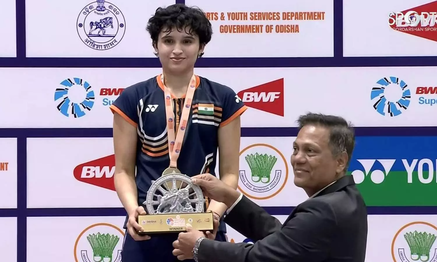 ஒடிசா மாஸ்டர்ஸ் பேட்மிண்டன்: சாம்பியன் பட்டம் வென்றார் உன்னதி ஹூடா ஒடிசா மாஸ்டர்ஸ் பேட்மிண்டன்: சாம்பியன் பட்டம் வென்றார் உன்னதி ஹூடா