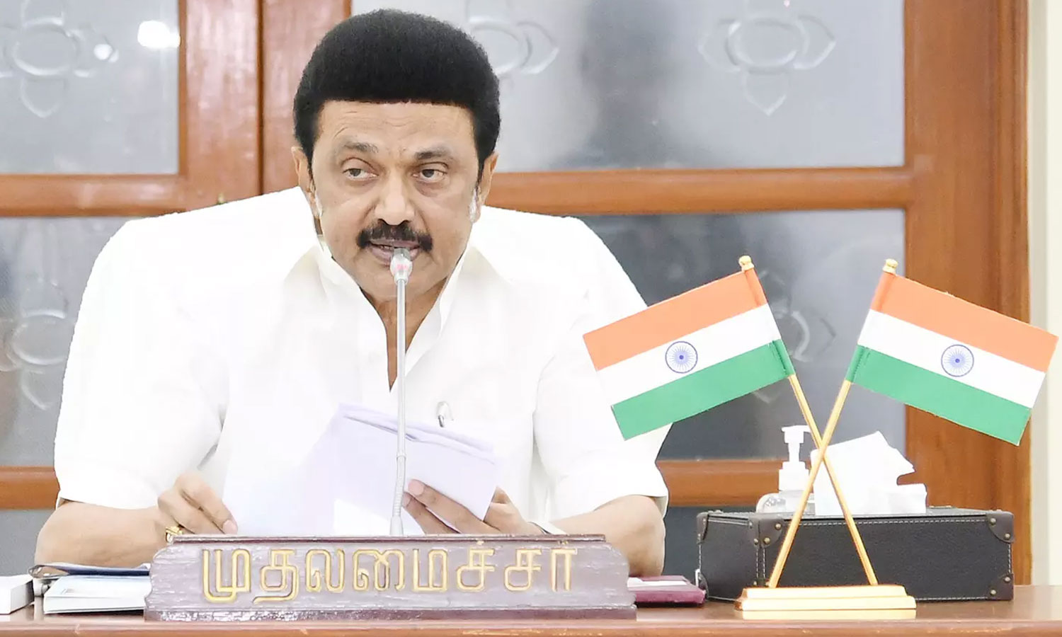 ஸ்குவாஷ் உலகக் கோப்பை வென்ற இந்திய அணிக்கு முதல்வர் ஸ்டாலின் வாழ்த்து