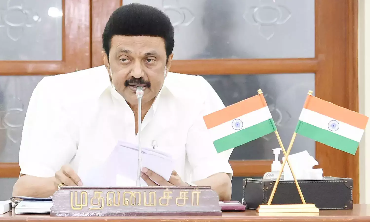 ஸ்குவாஷ் உலகக் கோப்பை வென்ற இந்திய அணிக்கு முதல்வர் ஸ்டாலின் வாழ்த்து