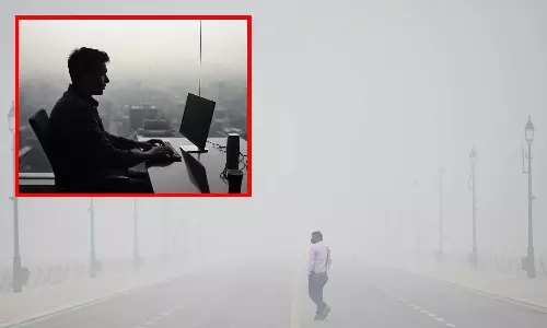 டெல்லியில் அதிகரித்த காற்று மாசு - 50% பணியாளர்களுக்கு Work From Home அறிவிப்பு டெல்லியில் அதிகரித்த காற்று மாசு - 50% பணியாளர்களுக்கு Work From Home அறிவிப்பு