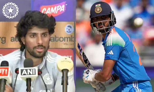 2வது டி20 போட்டியில் 3-வது வரிசையில் அக்ஷர் படேல் ஏன் களமிறங்கினார்! - திலக் வர்மா விளக்கம்