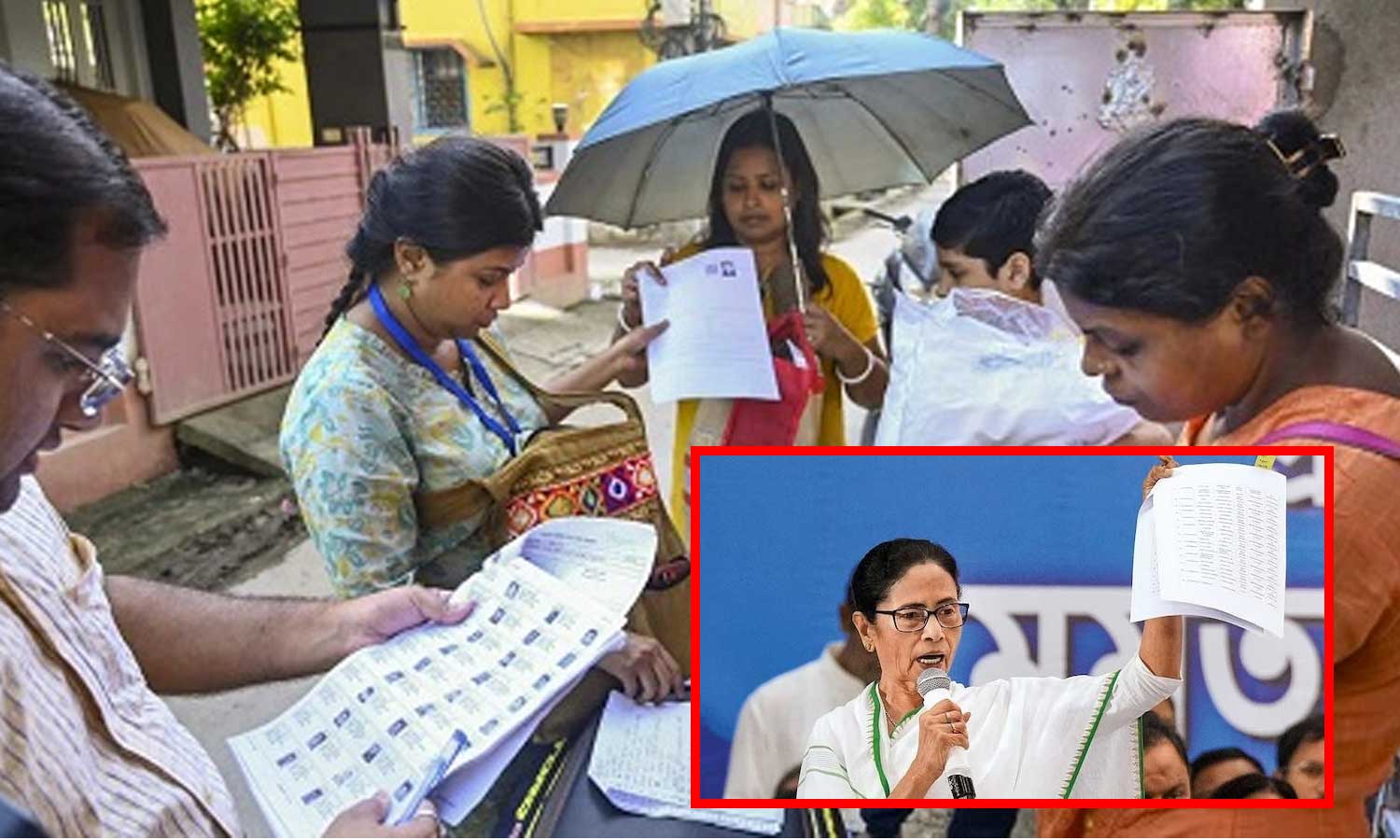 SIR... மேற்குவங்கத்தில் வரைவு வாக்காளர் பட்டியல் வெளியீடு -  58 லட்சம் வாக்காளர்கள் நீக்கம்