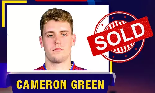 ஐபிஎல் மினி ஏலம்: கேமரூன் கிரீனை ரூ.25.20 கோடிக்கு வாங்கியது கே.கே.ஆர்.