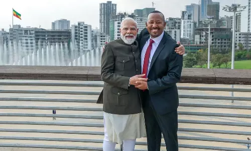 இனிதே முடிந்த ஜோர்டான் பயணம்.. எத்தியோப்பியாவில் தரையிறங்கிய மோடி