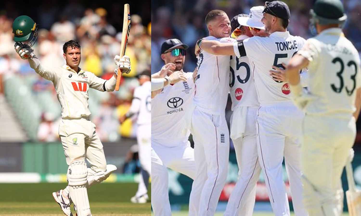 ஆஷஸ் தொடர் 3-வது டெஸ்ட்: முதல் நாள் முடிவில் 8 விக்கெட்டுகளை இழந்த ஆஸ்திரேலியா