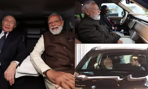 பிரபலமாகும் பிரதமர் மோடியின் உலக தலைவர்களுடனான கார் பயணம்