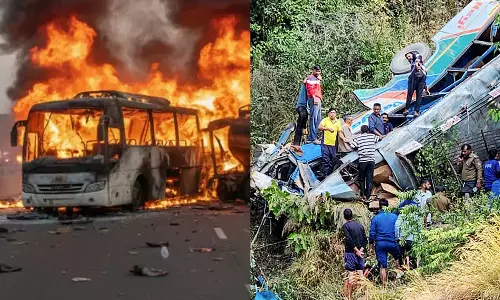 2025 REWIND: இந்தியாவை உலுக்கிய அதிபயங்கர பேருந்து விபத்துகள்