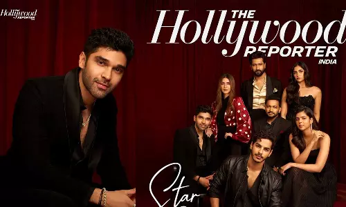 The Real Debut... தி ஹாலிவுட் ரிப்போர்ட்டர் அட்டைப்படத்தில் இடம்பிடித்த துருவ் விக்ரம்