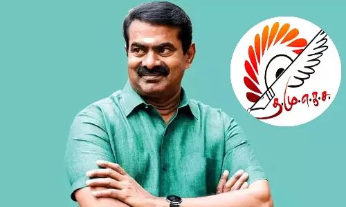 பாரதியை வலிந்து வலதுசாரிகள் கையில் கொடுக்கும் செயல் - சீமானின் பேச்சுக்கு த.மு.எ.க.ச. எதிர்வினை!