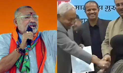 இதில் என்ன தவறு?.. பெண் மருத்துவர் ஹிஜாபை இழுத்துப் பார்த்த நிதிஷ் குமாருக்கு மத்திய அமைச்சர் ஆதரவு