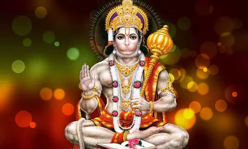 நாளை அனுமன் ஜெயந்தி... ராம நாமம்  சொல்லி வழிபட்டால் துன்பம் தீரும்