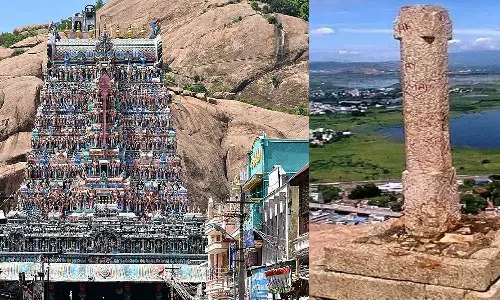 திருப்பரங்குன்றம் மலை உச்சியில் உள்ளது தீபத்தூண் இல்லை - அரசு வழக்கறிஞர் வாதம்