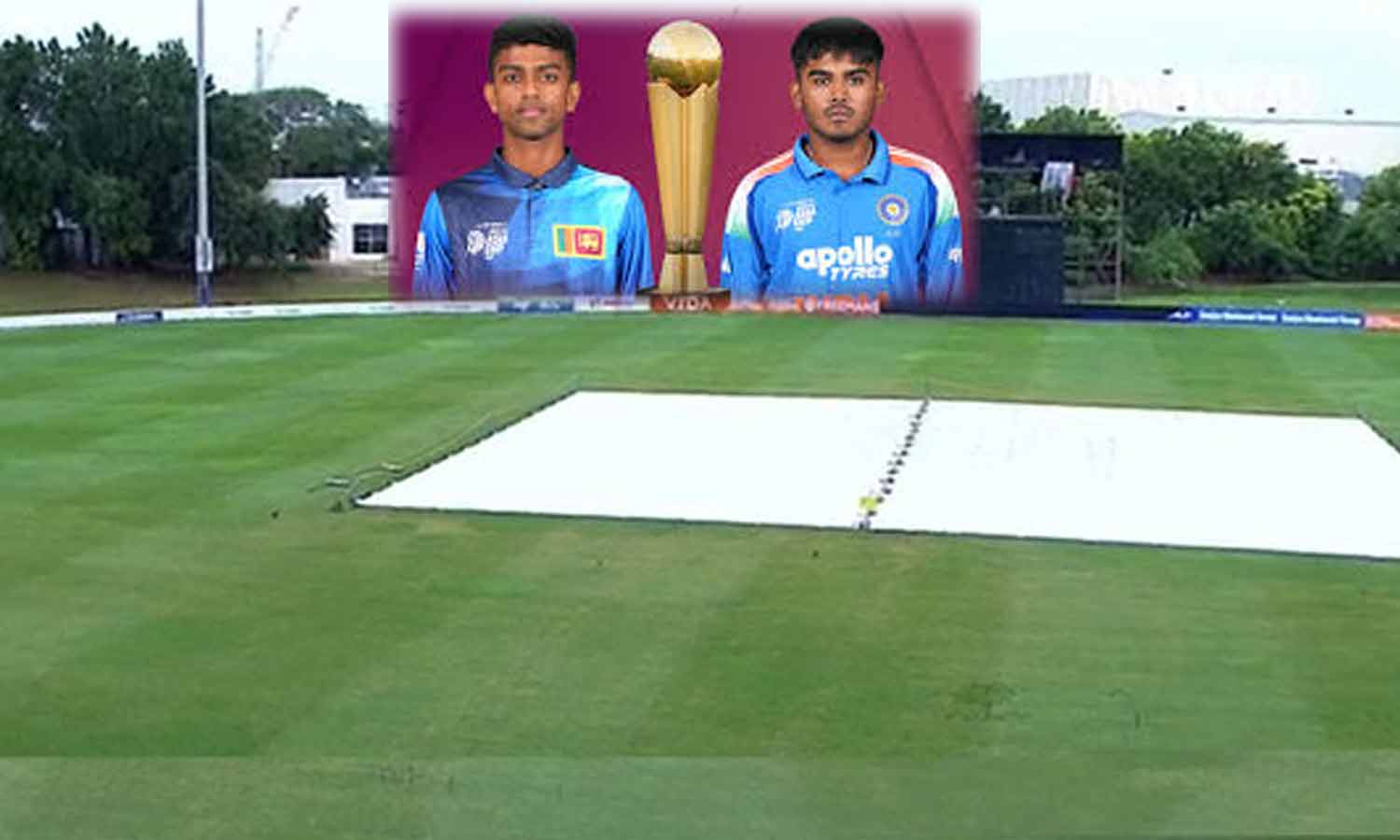 U19 ஆசிய கோப்பை: மழையால் டாஸ் கூட போட முடியாமல் அரையிறுதி ஆட்டம் பாதிப்பு