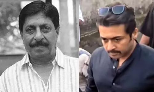 மலையாள நடிகர் சீனிவாசன் மறைவு - நேரில் சென்று அஞ்சலி செலுத்திய நடிகர் சூர்யா