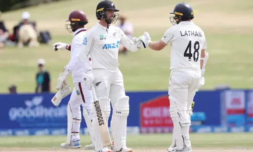 வெஸ்ட் இண்டீசுக்கு எதிரான டெஸ்ட்: வரலாற்று சாதனை படைத்த நியூசிலாந்து தொடக்க வீரர்கள்