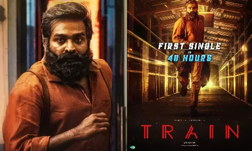 மிஸ்கின் - விஜய் சேதுபதி கூட்டணியில் உருவாகியுள்ள டிரெயின் படத்தின் ஃபர்ஸ்ட் சிங்கிள் அப்டேட்