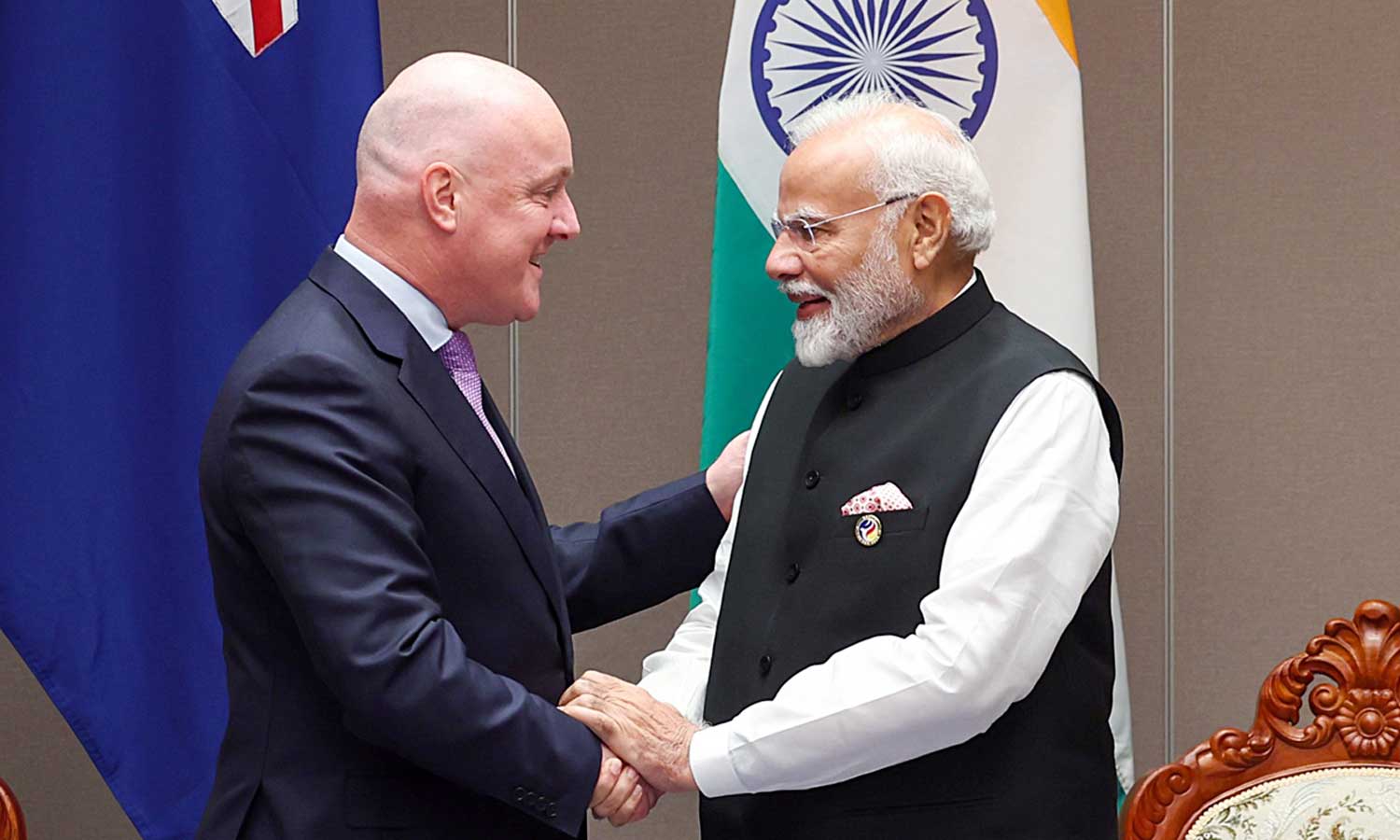 இந்தியா - நியூசிலாந்து இடையே சுதந்திர வர்த்தக ஒப்பந்தம்