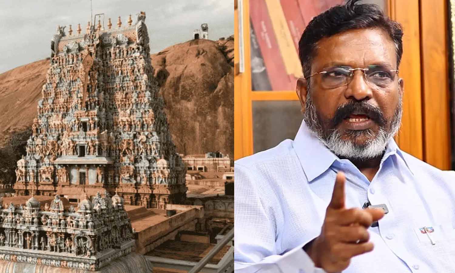 திருப்பரங்குன்றத்தை வைத்து பா.ஜ.க.வினர் மத அரசியல் செய்ய பார்க்கிறார்கள்- திருமாவளவன்