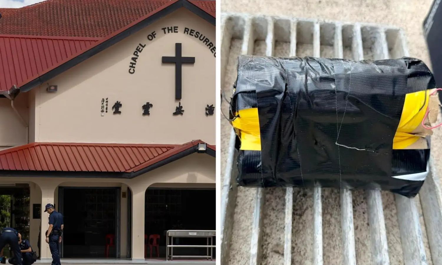 சிங்கப்பூர் தேவாலயத்தில் போலி வெடிகுண்டு வைத்த இந்திய வம்சாவளி இளைஞர் கைது