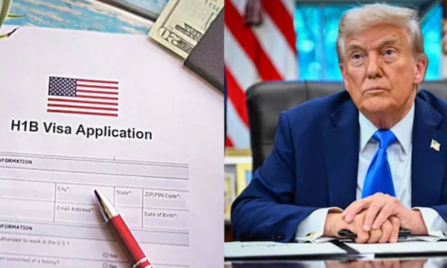 இருந்தாலும் டிரம்ப் ரொம்ப strict-u பா.. H-1B, H-4  விசா விண்ணப்பதாரர்களுக்கு புதிய தலைவலி