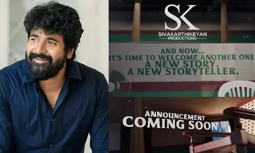 சிவகார்த்திகேயன் ப்ரொடக்ஷன்ஸ் தயாரிக்கும் புதிய படம் - வெளியான அப்டேட்