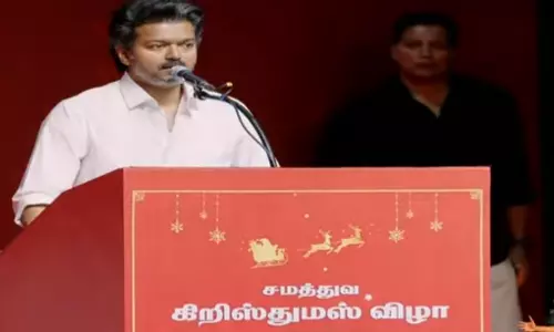 கிறிஸ்துமஸ் வாழ்த்துகள்... சமூக நல்லிணக்கத்தை பாதுகாப்பதில் த.வெ.க. உறுதியாக உள்ளது - விஜய்