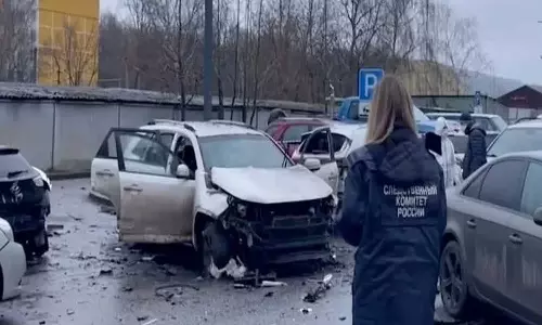 மாஸ்கோவில் கார் குண்டுவெடிப்பு: ரஷிய லெப்டினன்ட் ஜெனரல் உயிரிழப்பு... உக்ரைன் காரணமா?