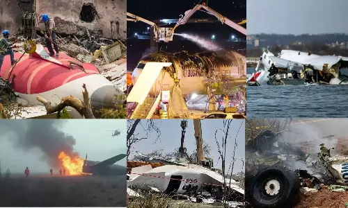 2025 REWIND: ஓடுபாதை முதல் நடுவானம் வரை.. இந்த ஆண்டு நிகழ்ந்த கோரமான விமான விபத்துகள்