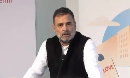 இந்திய அரசியலமைப்பை ஒழிக்க பா.ஜ.க. முயற்சி- ராகுல் காந்தி குற்றச்சாட்டு