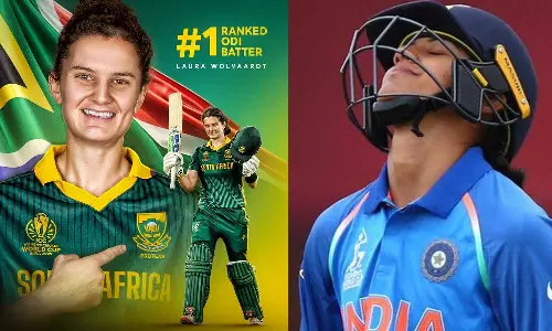 ஐசிசி ODI தரவரிசை: ஸ்மிருதி மந்தனாவை பின்னுக்கு தள்ளி மீண்டும் முதலிடம் பிடித்தார் லாரா வால்வார்த்