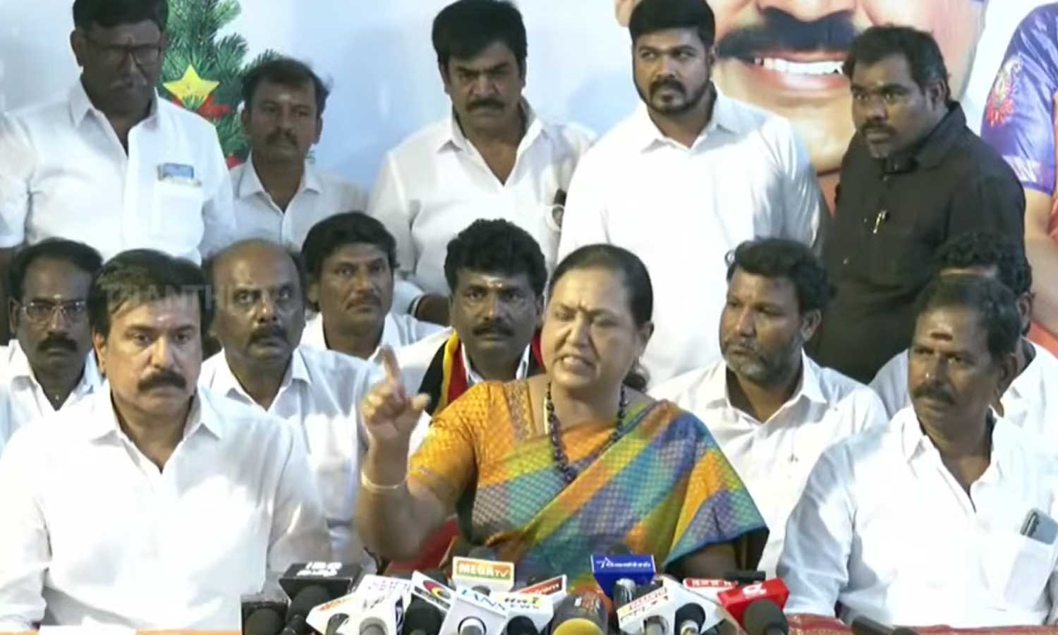 அந்த கட்சி அழிந்து விடும்: பிரேமலதா விஜயகாந்த் சாபம்