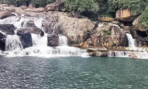 ஒரு மாதத்திற்கு பிறகு மணிமுத்தாறு அருவியில் குளிக்க சுற்றுலாப் பயணிகளுக்கு அனுமதி