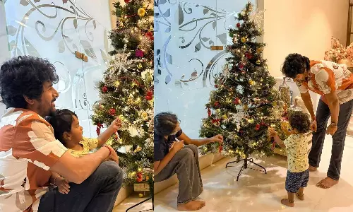 தனது குழந்தைகளுடன் கிறிஸ்துமஸ் கொண்டாடிய சிவகார்த்திகேயன் - வைரல் புகைப்படங்கள்