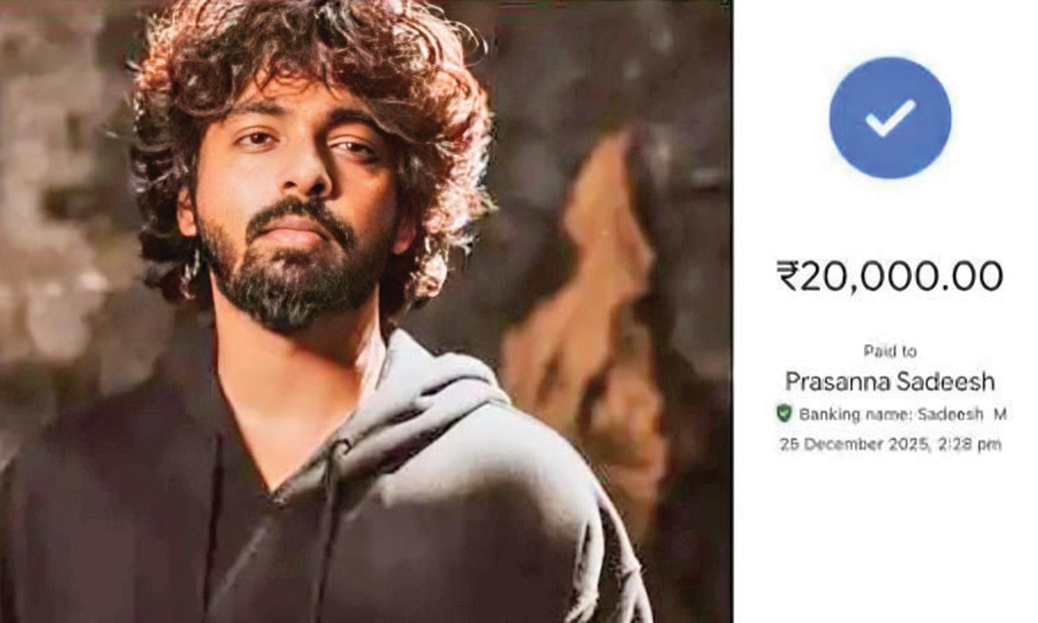 அம்மா இறந்து விட்டதாக கூறி ஜி.வி.பிரகாசிடம் பண மோசடி