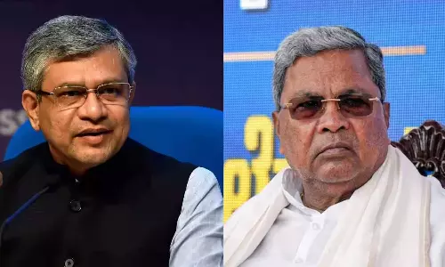 கர்நாடகாவின் வெற்றியை திருடுகிறார் மத்திய அமைச்சர் அஷ்வினி வைஷ்ணவ்: சித்தராமையா குற்றச்சாட்டு